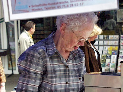 Infostand am Selbsthilfetag
